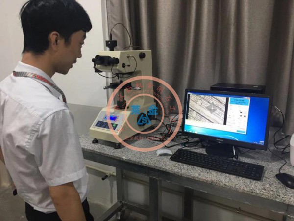 萊金品牌顯微硬度計(jì)，性能優(yōu)異再次被現(xiàn)場考察的客戶指定為必選儀器